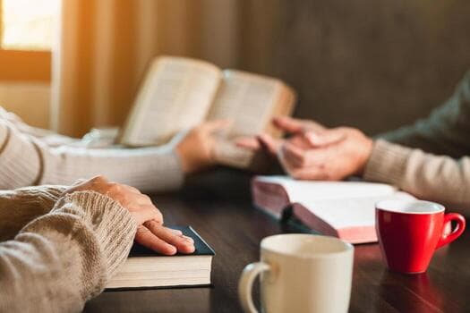 Small group Bible study illustration